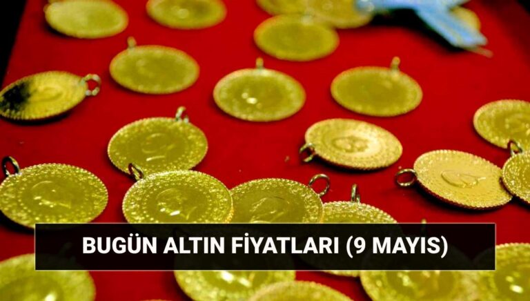 9 Mayıs altın fiyatları: Gram altın ne kadar, yükseliyor mu, düşüyor mu? 9 Mayıs altın fiyatları: Gram altın ne kadar, yükseliyor mu, düşüyor mu?