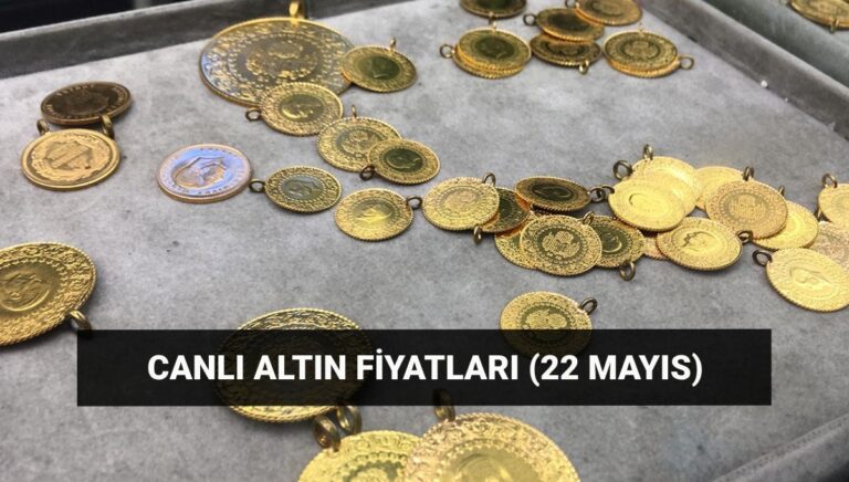 Altın fiyatları yükseliyor mu? Gram ve çeyrek altın ne kadar, düştü mü? 22 Mayıs son dakika altın fiyatları Altın fiyatları yükseliyor mu? Gram ve çeyrek altın ne kadar, düştü mü? 22 Mayıs son dakika altın fiyatları