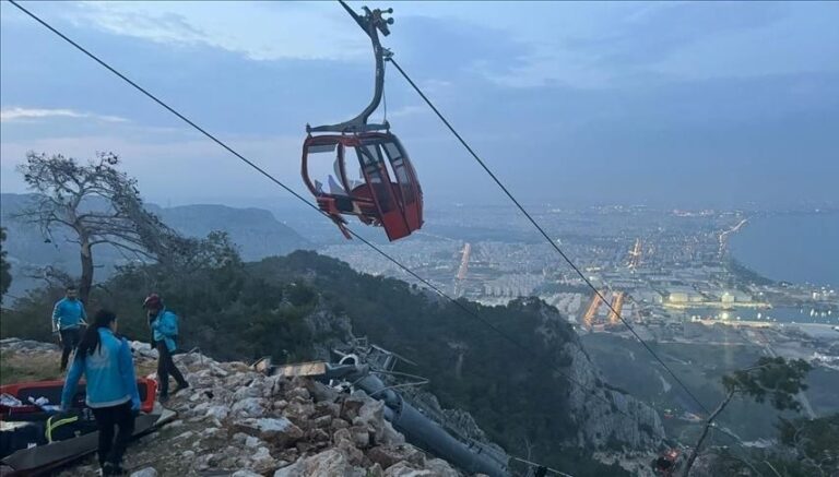 Antalya teleferik kazasında yeni rapor: Direk ve birleşim noktaları yük koşullarına uygun değil Antalya teleferik kazasında yeni rapor: Direk ve birleşim noktaları yük koşullarına uygun değil