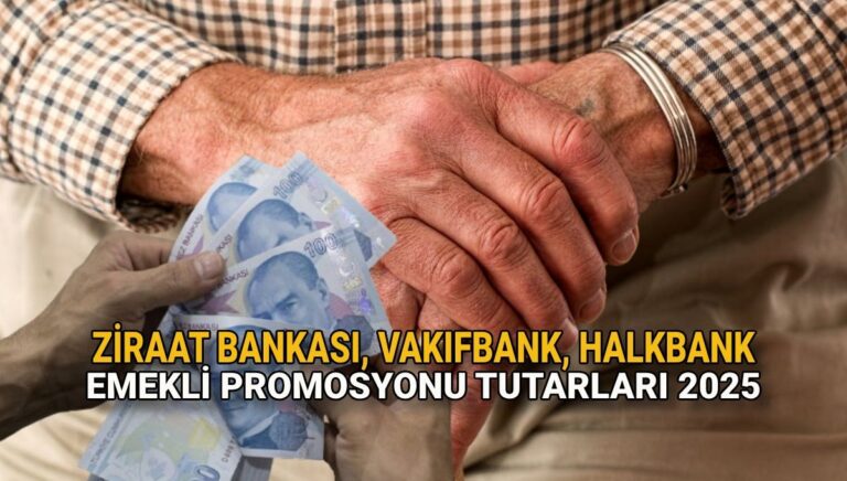 Güncel kamu bankaları emekli promosyonları 2025: Ziraat Bankası, Vakıfbank, Halkbank emekli maaşı promosyonu ne kadar? Güncel kamu bankaları emekli promosyonları 2025: Ziraat Bankası, Vakıfbank, Halkbank emekli maaşı promosyonu ne kadar?