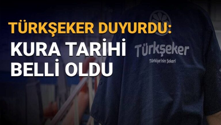 TÜRKŞEKER 1685 işçi alımı kura tarihi: TÜRKŞEKER kura sonuçları ne zaman açıklanacak? TÜRKŞEKER 1685 işçi alımı kura tarihi: TÜRKŞEKER kura sonuçları ne zaman açıklanacak?
