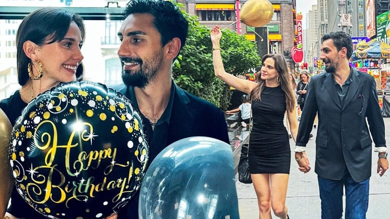 Alina Boz yeni yaşını eşi Umut Evirgen ile New York’ta kutladı Alina Boz yeni yaşını eşi Umut Evirgen ile New York’ta kutladı