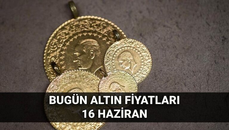 Altın fiyatlarında son durum 16 Haziran: Bugün gram altın ne kadar? Canlı altın kuru Altın fiyatlarında son durum 16 Haziran: Bugün gram altın ne kadar? Canlı altın kuru