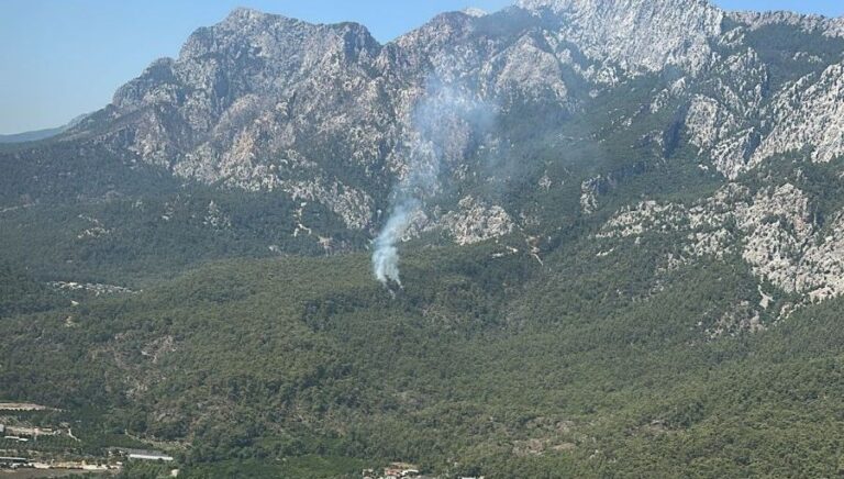 Antalya’da orman yangını: Havadan ve karadan müdahale Antalya’da orman yangını: Havadan ve karadan müdahale