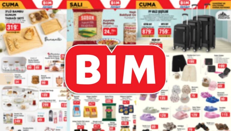 BİM aktüel katalog 24 – 27 Haziran: Önümüzdeki hafta BİM’e; bebek bezi, tuvalet kağıdı, klima, valiz çeşitleri, nevresim seti, akülü araba geliyor BİM aktüel katalog 24 – 27 Haziran: Önümüzdeki hafta BİM’e; bebek bezi, tuvalet kağıdı, klima, valiz çeşitleri, nevresim seti, akülü araba geliyor
