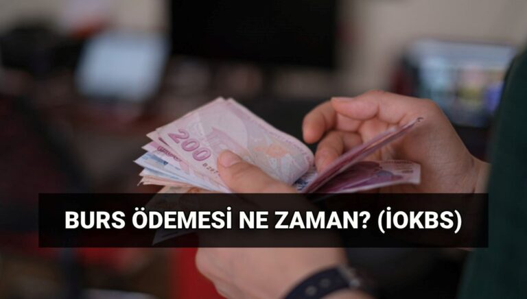 Burslar yattı mı? İOKBS ilk burs ödemesi ne zaman? İOKBS burs ödeme tarihi Burslar yattı mı? İOKBS ilk burs ödemesi ne zaman? İOKBS burs ödeme tarihi