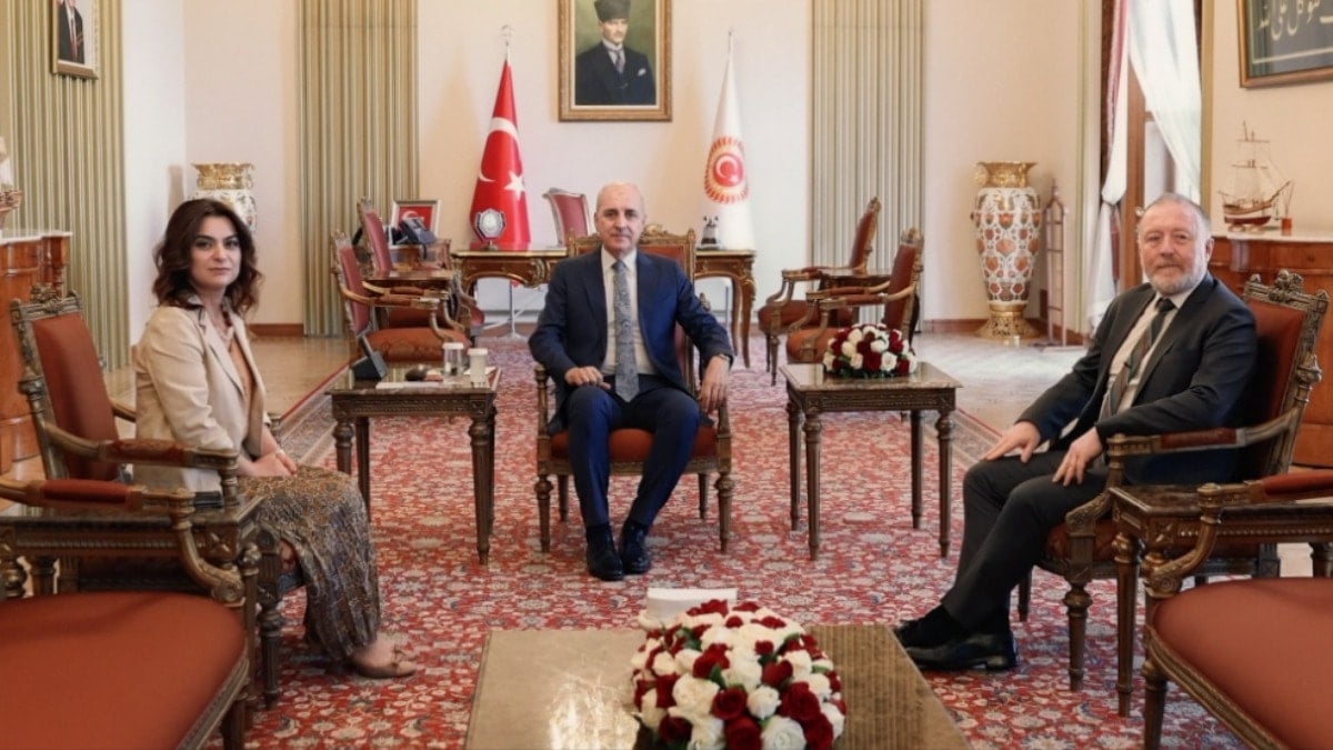 DEM Parti’den TBMM Başkanı Kurtulmuş’a ziyaret DEM Parti’den TBMM Başkanı Kurtulmuş’a ziyaret