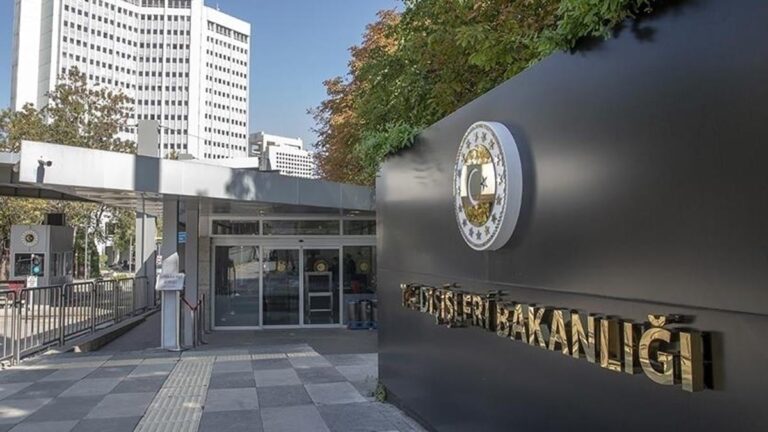 Dışişleri’nden İsrailli bakanın sosyal medya paylaşımına tepki Dışişleri’nden İsrailli bakanın sosyal medya paylaşımına tepki