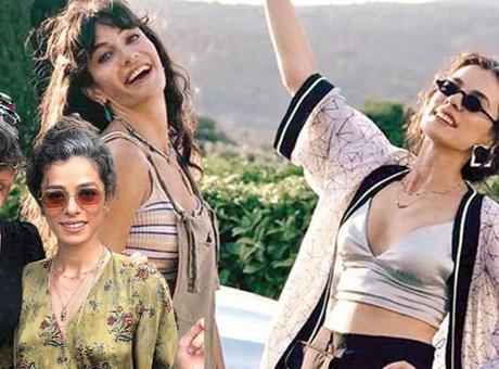 Dostlar tatilde! Berrak Tüzünataç ve Özge Özpirinçci’den deniz pozu Dostlar tatilde! Berrak Tüzünataç ve Özge Özpirinçci’den deniz pozu