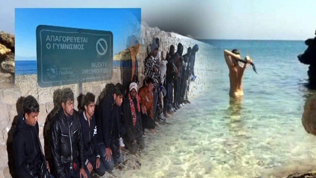 Ege’deki dünyaca ünlü çıplaklar adasında göçmen şoku Ege’deki dünyaca ünlü çıplaklar adasında göçmen şoku