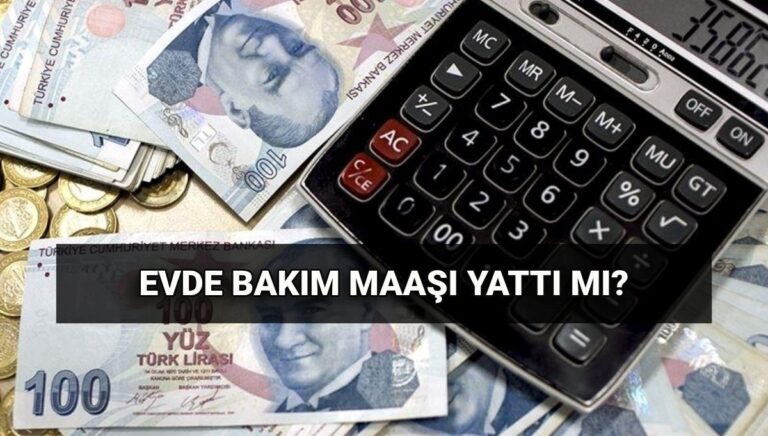 Evde bakım maaşı ödemesi sorgulama: Haziran evde bakım aylığı yattı mı, ne zaman yatar? Evde bakım maaşı ödemesi sorgulama: Haziran evde bakım aylığı yattı mı, ne zaman yatar?