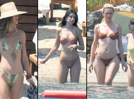 Gümbet’te poz verdiler Gümbet’te poz verdiler