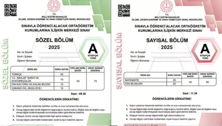LGS soru ve cevap anahtarı 2025: LGS soruları ve cevapları ne zaman, saat kaçta yayımlanacak? LGS soru ve cevap anahtarı 2025: LGS soruları ve cevapları ne zaman, saat kaçta yayımlanacak?
