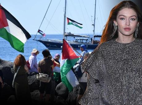 Madleen gemisine dünyaca ünlü modelden destek! Madleen gemisine dünyaca ünlü modelden destek!