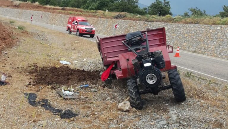 Malatya’da “patpat” devrildi: 1 ölü Malatya’da “patpat” devrildi: 1 ölü