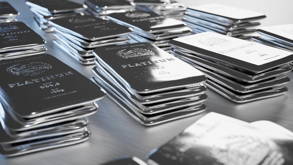 Platinin ons fiyatı 4 yılın en yüksek seviyesinde Platinin ons fiyatı 4 yılın en yüksek seviyesinde