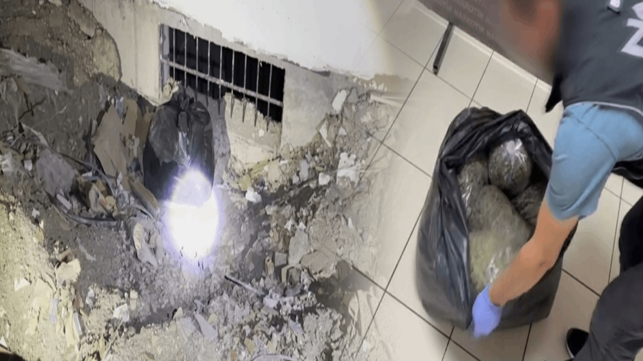 Polisten kaçarken 10 kilo uyuşturucuyu yola attı Polisten kaçarken 10 kilo uyuşturucuyu yola attı