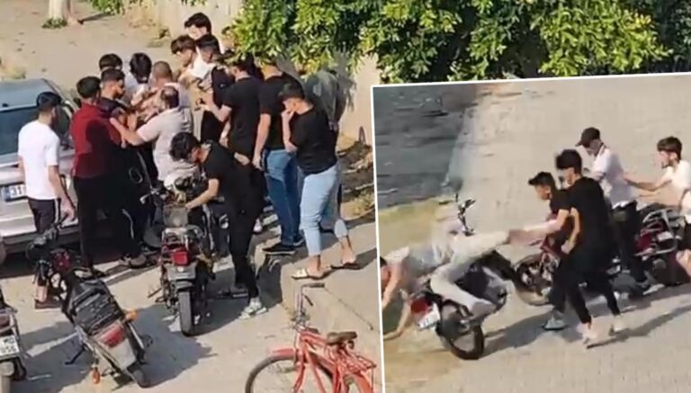 Tartışma meydan savaşına dönüştü: 17 kişi birbirine girdi Tartışma meydan savaşına dönüştü: 17 kişi birbirine girdi