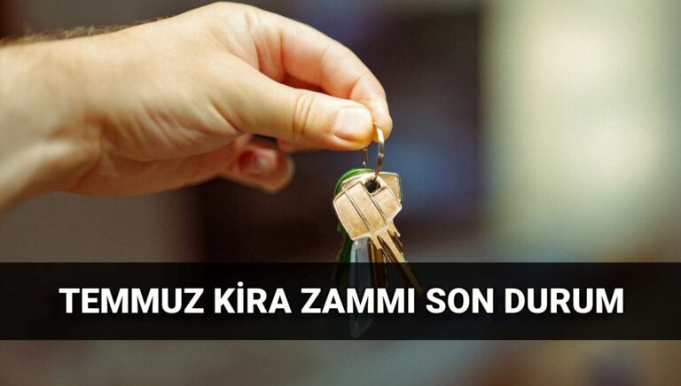 Temmuz kira zam oranı için beklenen tarih! TÜİK Temmuz ayı kira zammı ne zaman belli olacak? Temmuz kira zam oranı için beklenen tarih! TÜİK Temmuz ayı kira zammı ne zaman belli olacak?