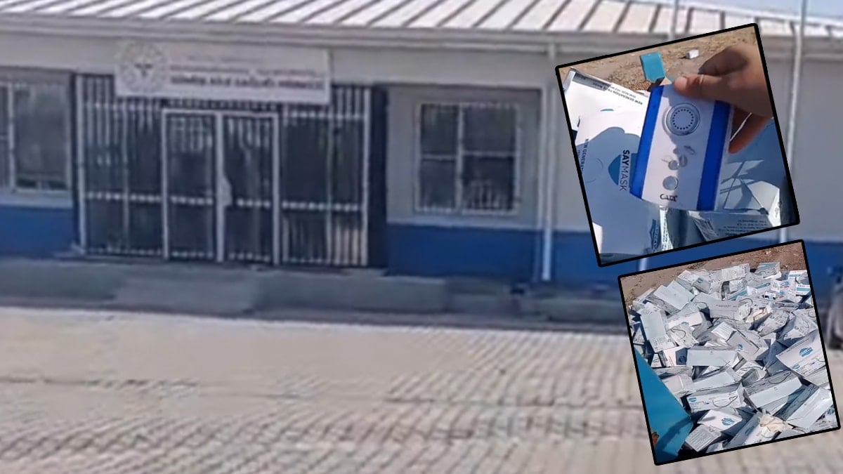 Tepki çeken görüntüler! Binlerce maske, eldiven ve acil durum çağrı butonu çöpe atıldı Tepki çeken görüntüler! Binlerce maske, eldiven ve acil durum çağrı butonu çöpe atıldı