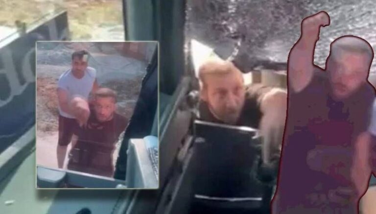 Turistleri taşıyan tur otobüsünde korku dolu anlar! Turistleri taşıyan tur otobüsünde korku dolu anlar!